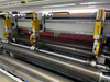 Sheeter kertas putar presisi tinggi dengan pisau spiral ganda